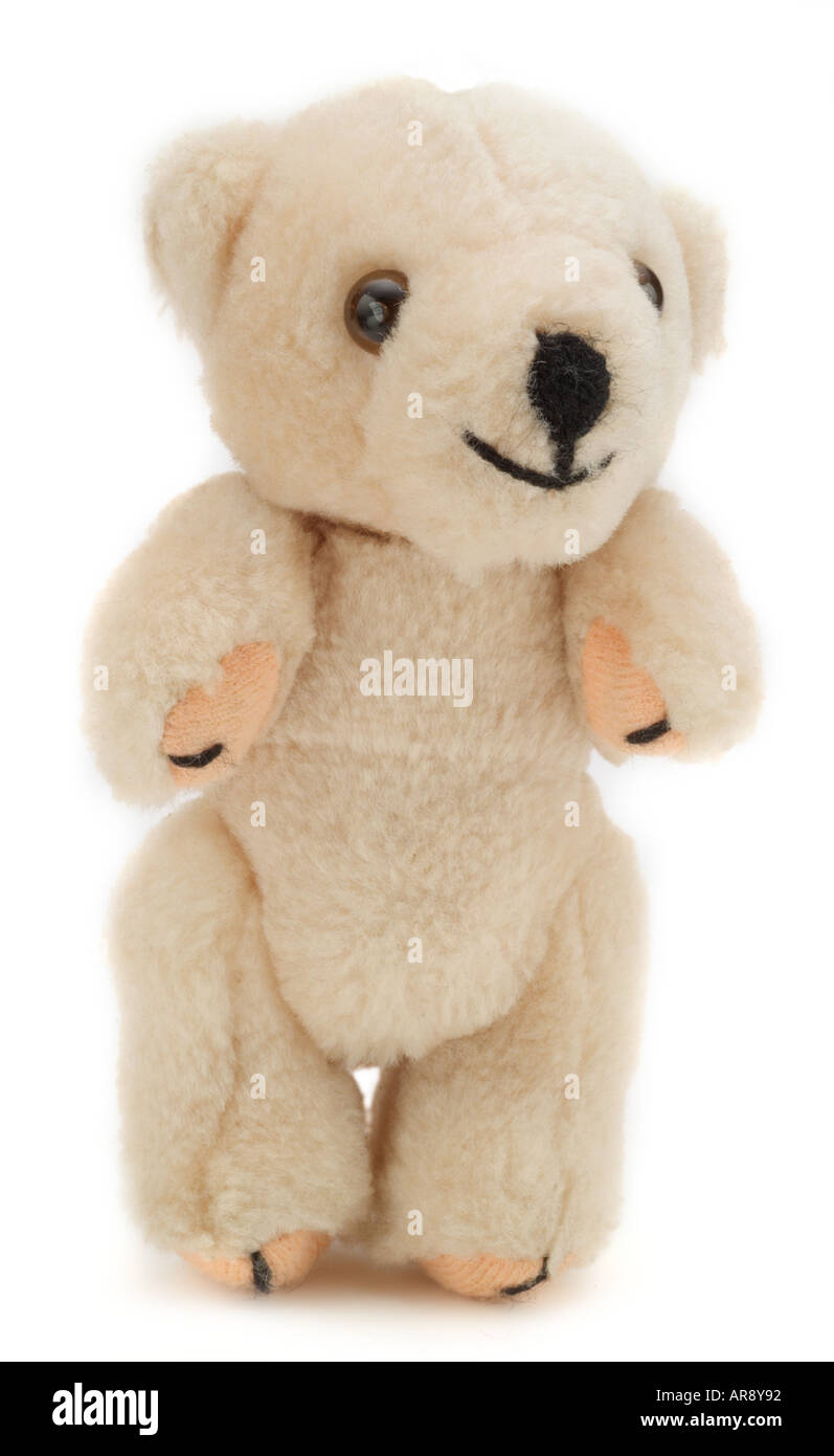 Giocattolo morbido baby orso di peluche animale figura cartoon England Regno Unito Regno Unito GB Gran Bretagna UE Unione europea EUROPA Foto Stock