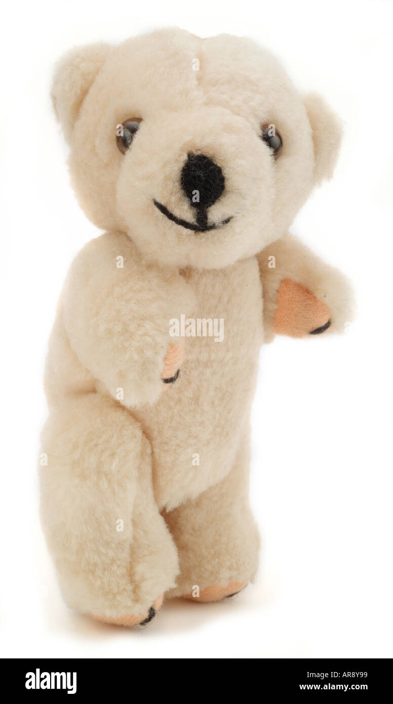 Giocattolo morbido baby orso di peluche animale figura cartoon England Regno Unito Regno Unito GB Gran Bretagna UE Unione europea EUROPA Foto Stock