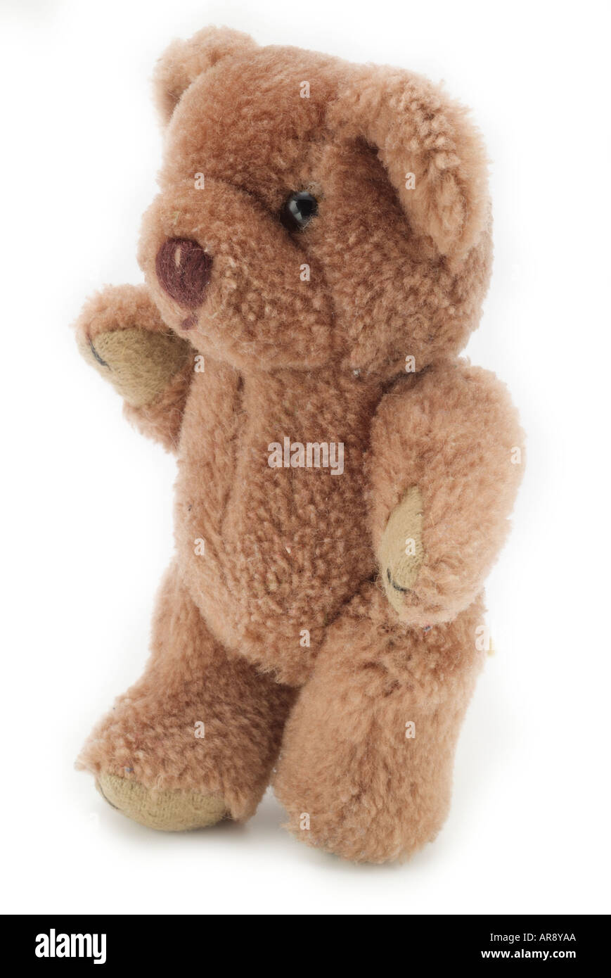 Giocattolo morbido baby orso di peluche animale figura cartoon England Regno Unito Regno Unito GB Gran Bretagna UE Unione europea EUROPA Foto Stock