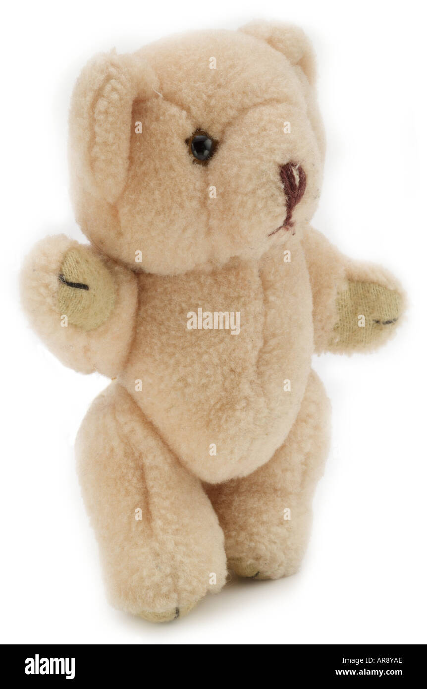 Giocattolo morbido baby orso di peluche animale figura cartoon England Regno Unito Regno Unito GB Gran Bretagna UE Unione europea EUROPA Foto Stock