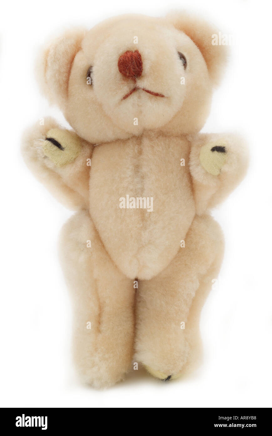 Giocattolo morbido baby orso di peluche animale figura cartoon England Regno Unito Regno Unito GB Gran Bretagna UE Unione europea EUROPA Foto Stock