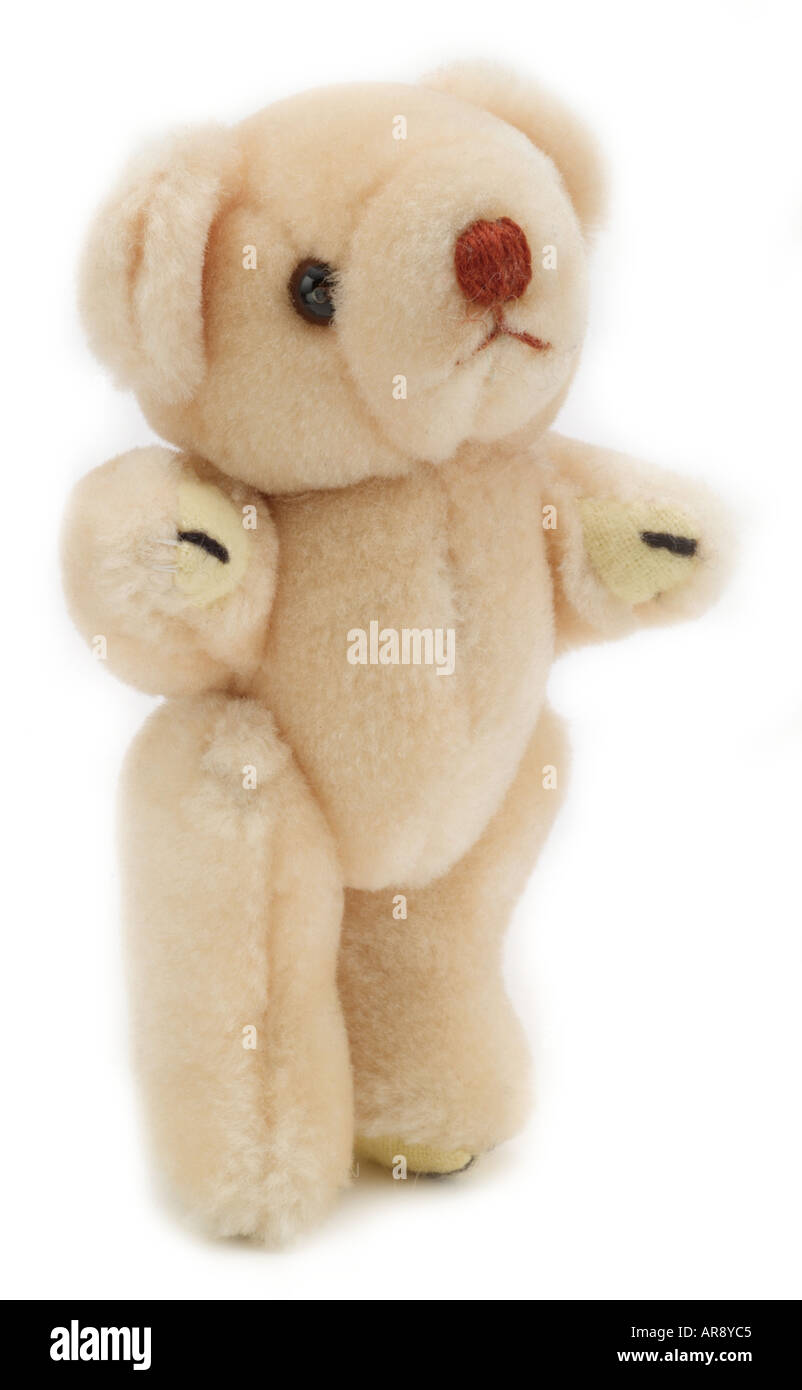 Giocattolo morbido baby orso di peluche animale figura cartoon England Regno Unito Regno Unito GB Gran Bretagna UE Unione europea EUROPA Foto Stock