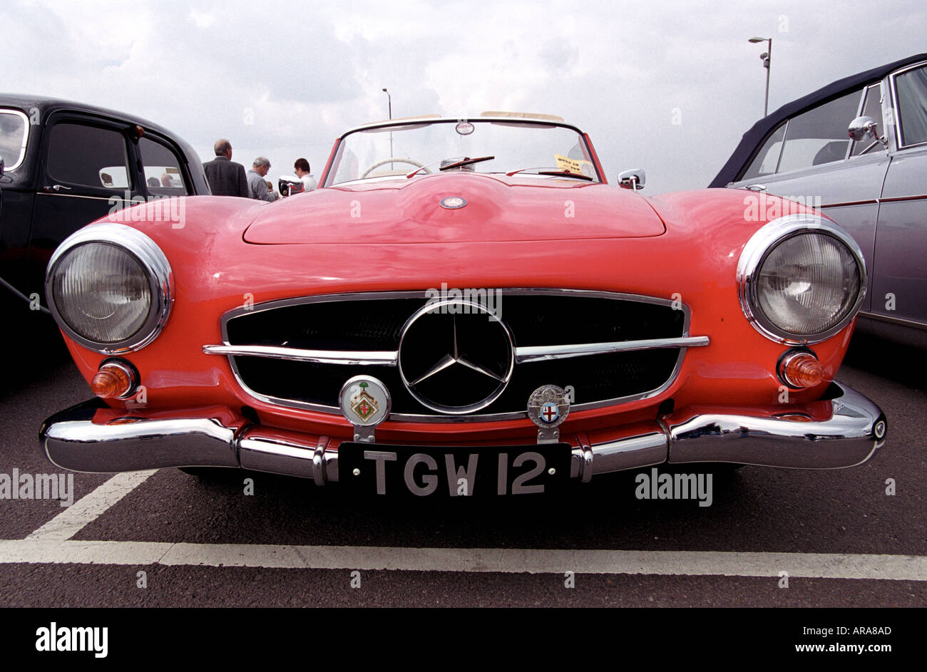 Vintage Mercedes Benz Foto Stock