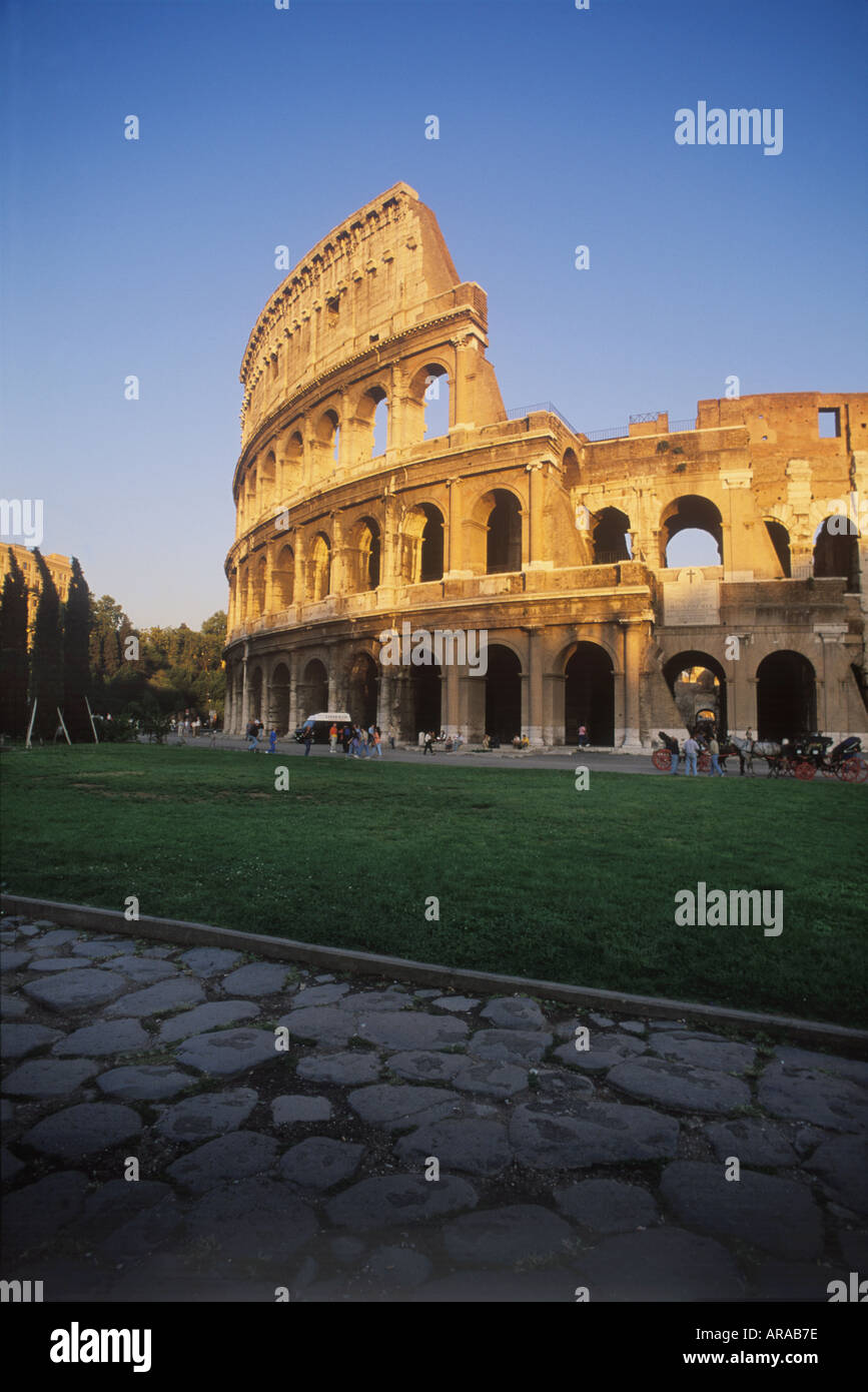 Il Colosseo a Roma, Italia Foto Stock