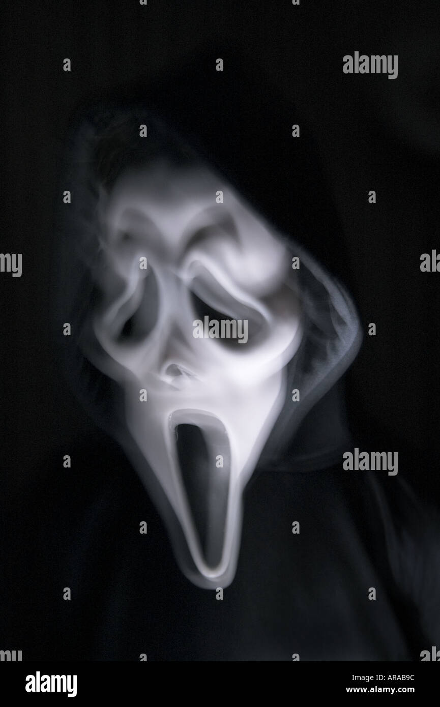 Terrificante creatura del cranio Foto Stock