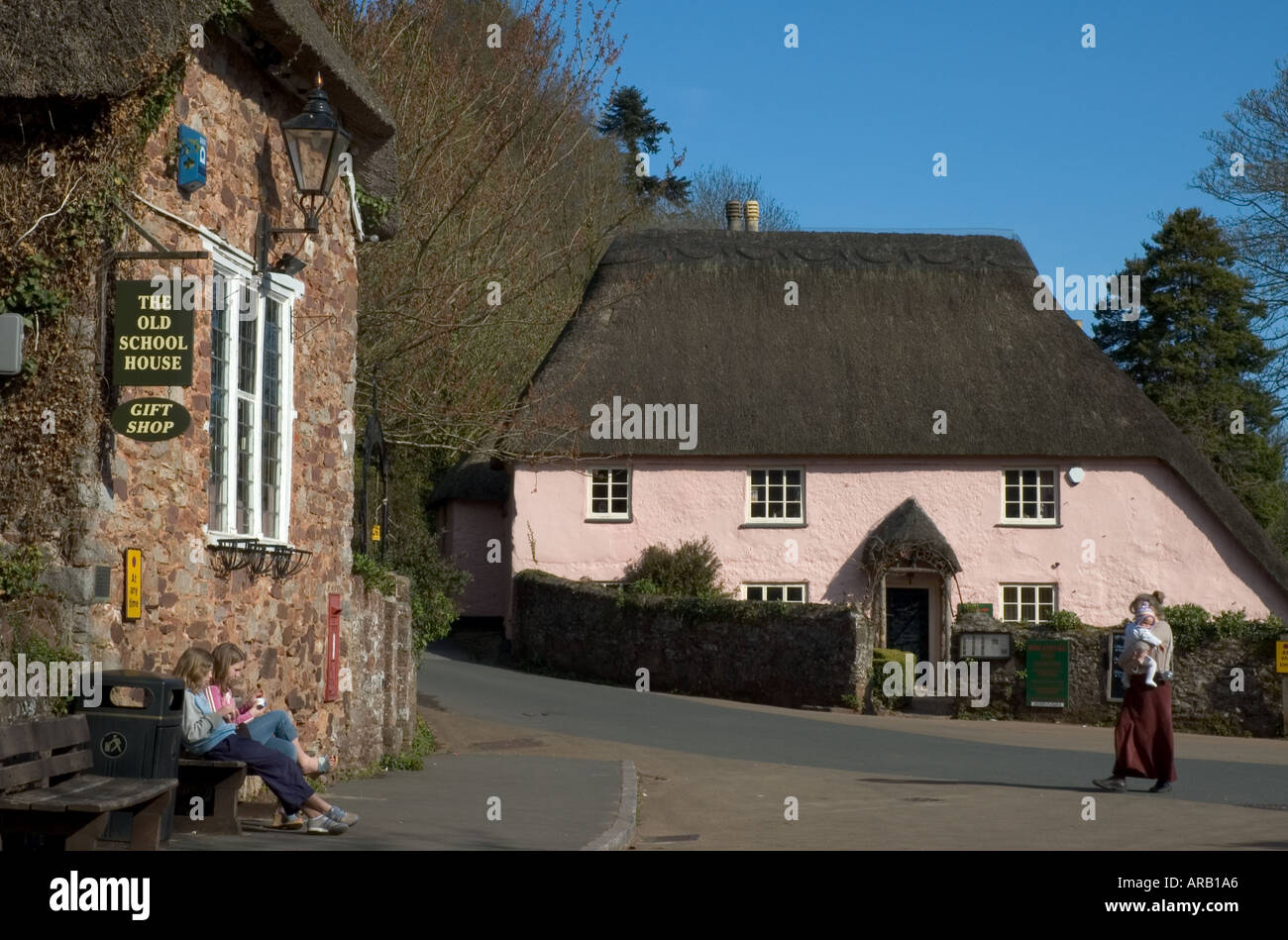 Devon Regno Unito Torbay Cockington village vicino a Torquay Foto Stock