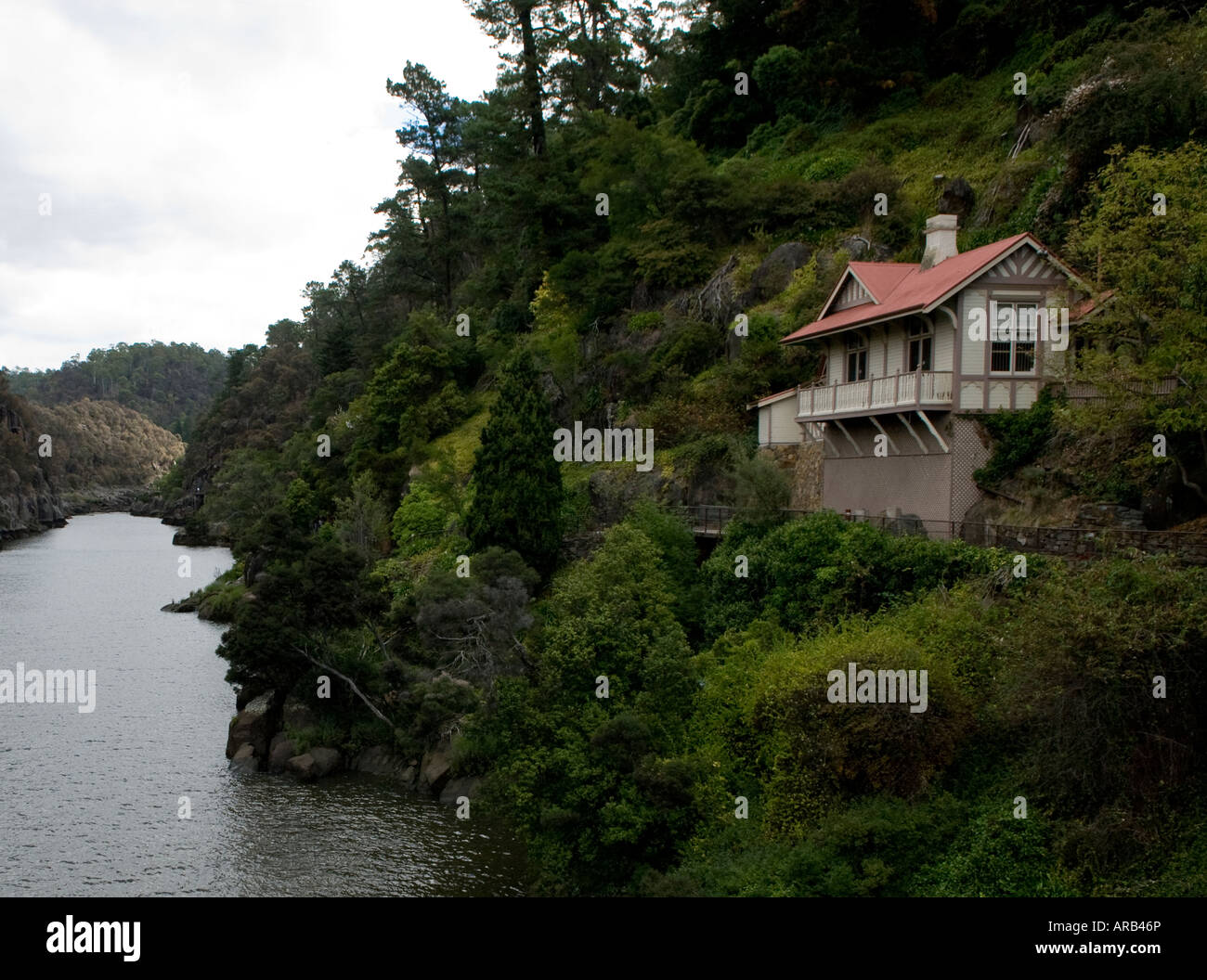 Rangers house, Launceston Gorge, Australia Foto Stock