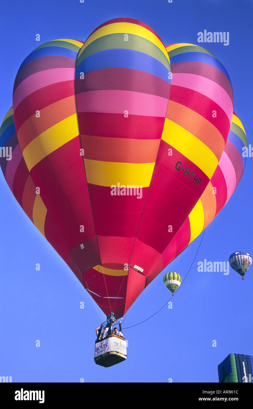 Bristol Balloon Festival Lancio di massa Foto Stock