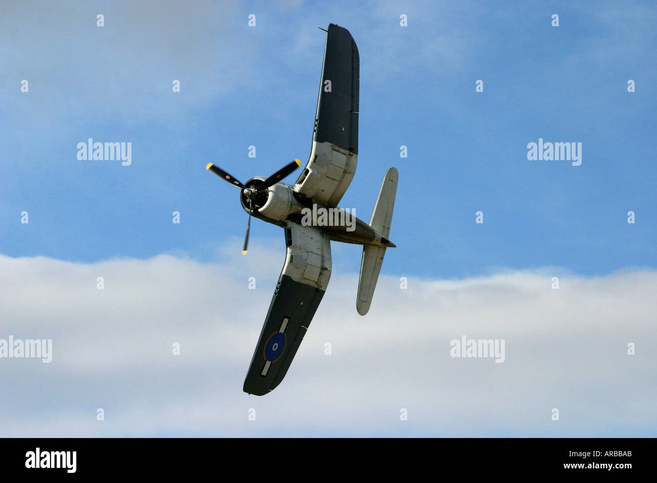 Goodyear Corsair FG 1D whispering morte fighter bomber chance vought corsair Foto Stock