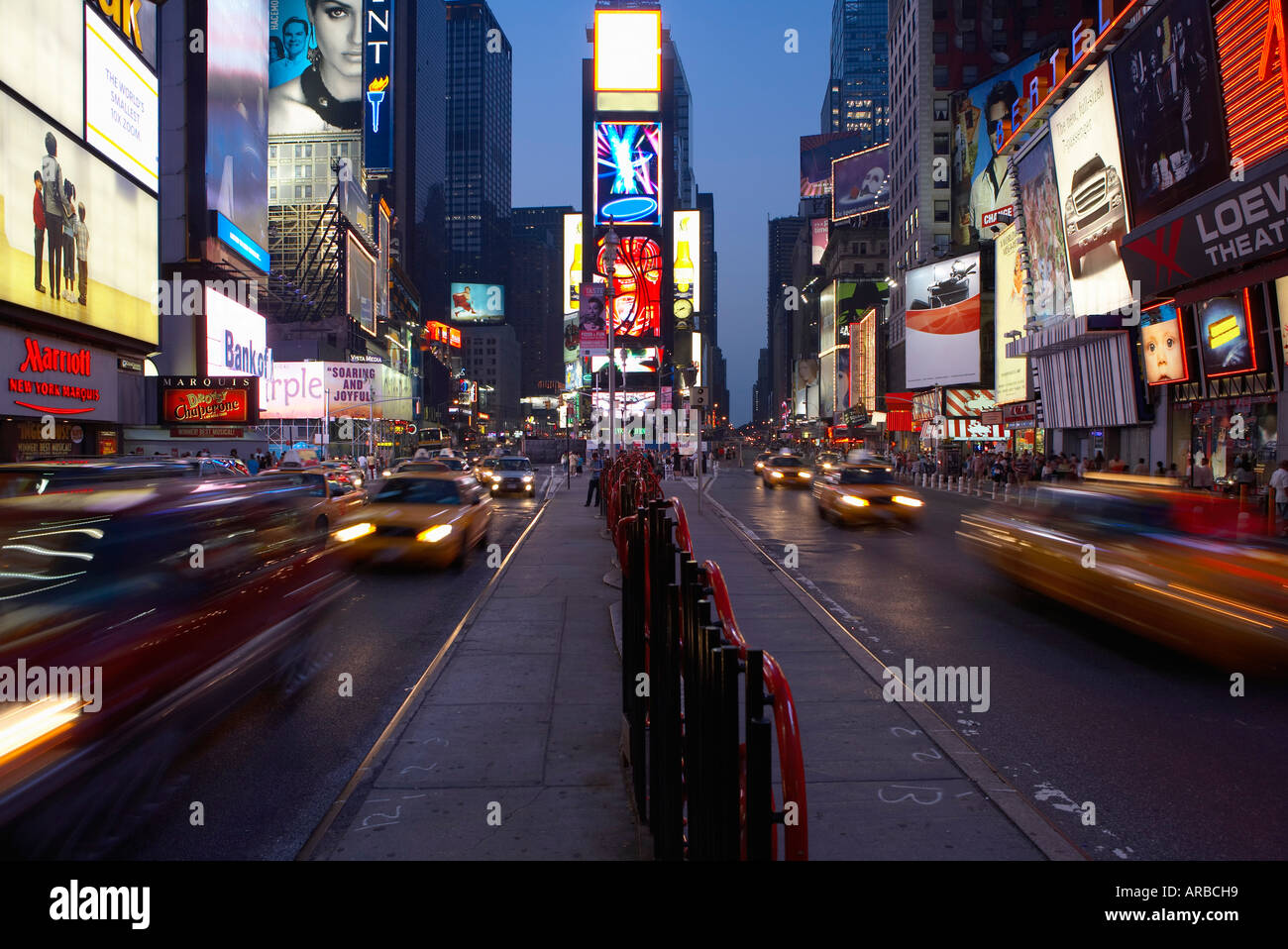 Times Square, New York New York, Stati Uniti d'America Foto Stock