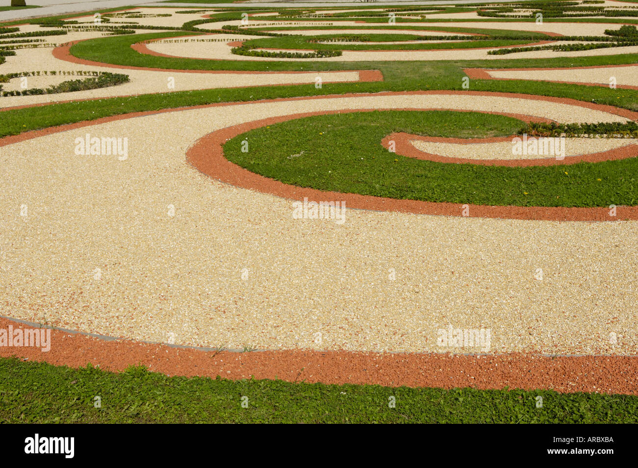 Vienna, castello Belvedere, Belvedere inferiore Foto Stock