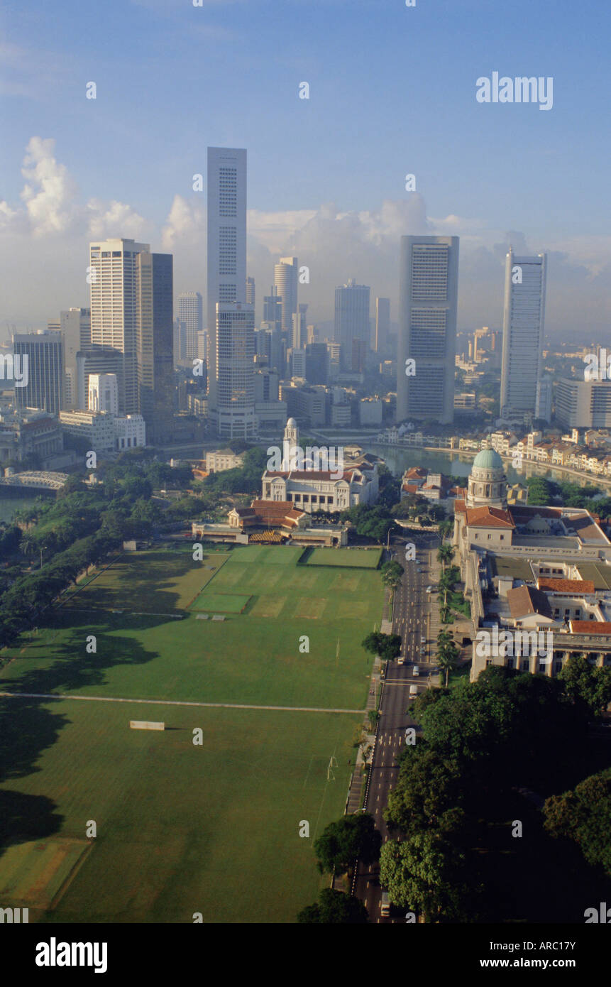 Skyline di Singapore, Asia Foto Stock