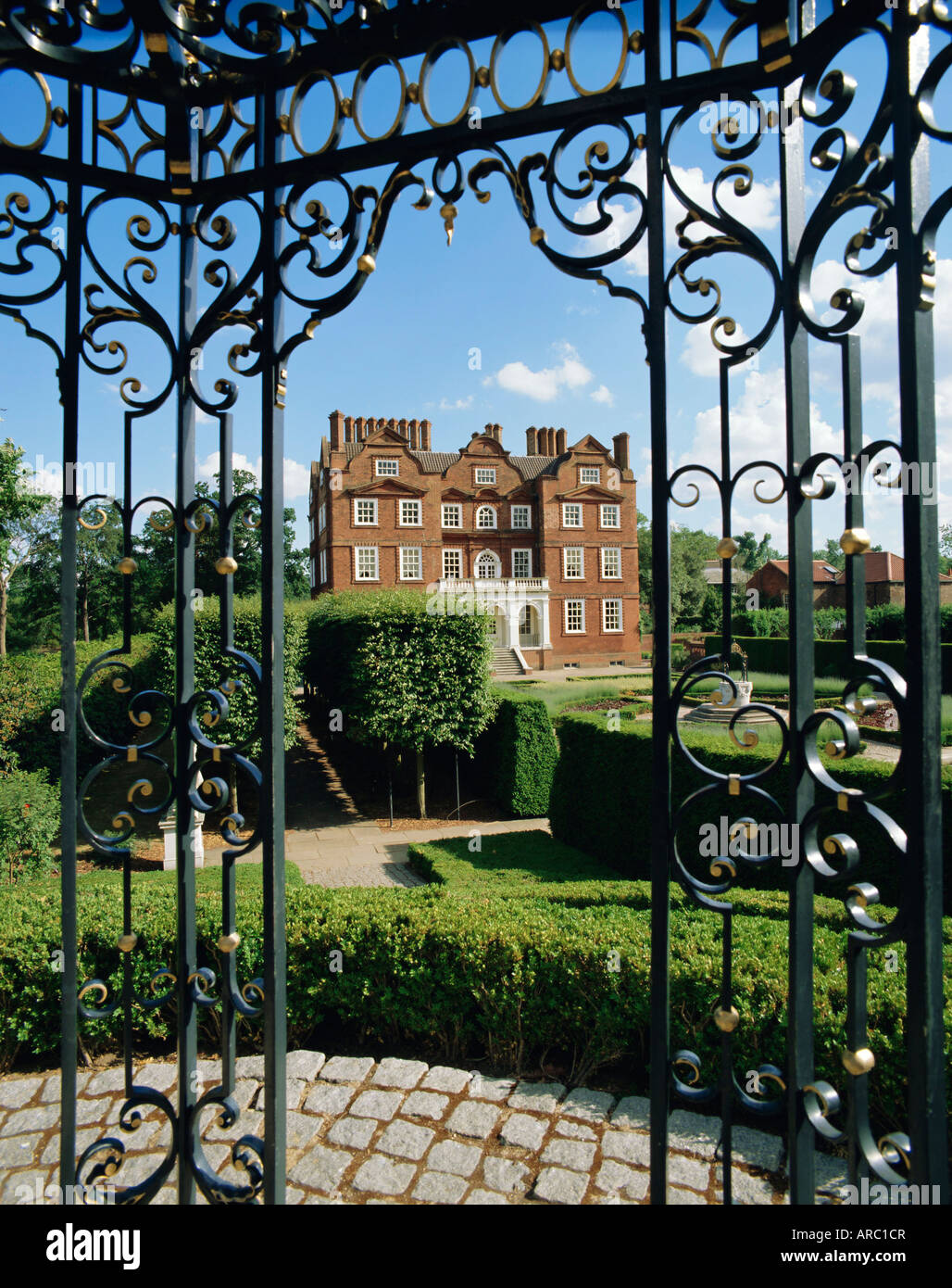Il Kew Palace e Gardens, Londra, Inghilterra, Regno Unito Foto Stock