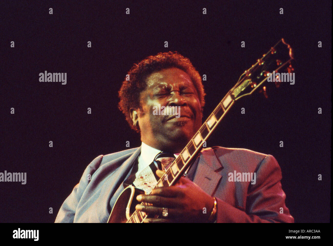 BB King Blues musicista nato 1925 Foto Stock