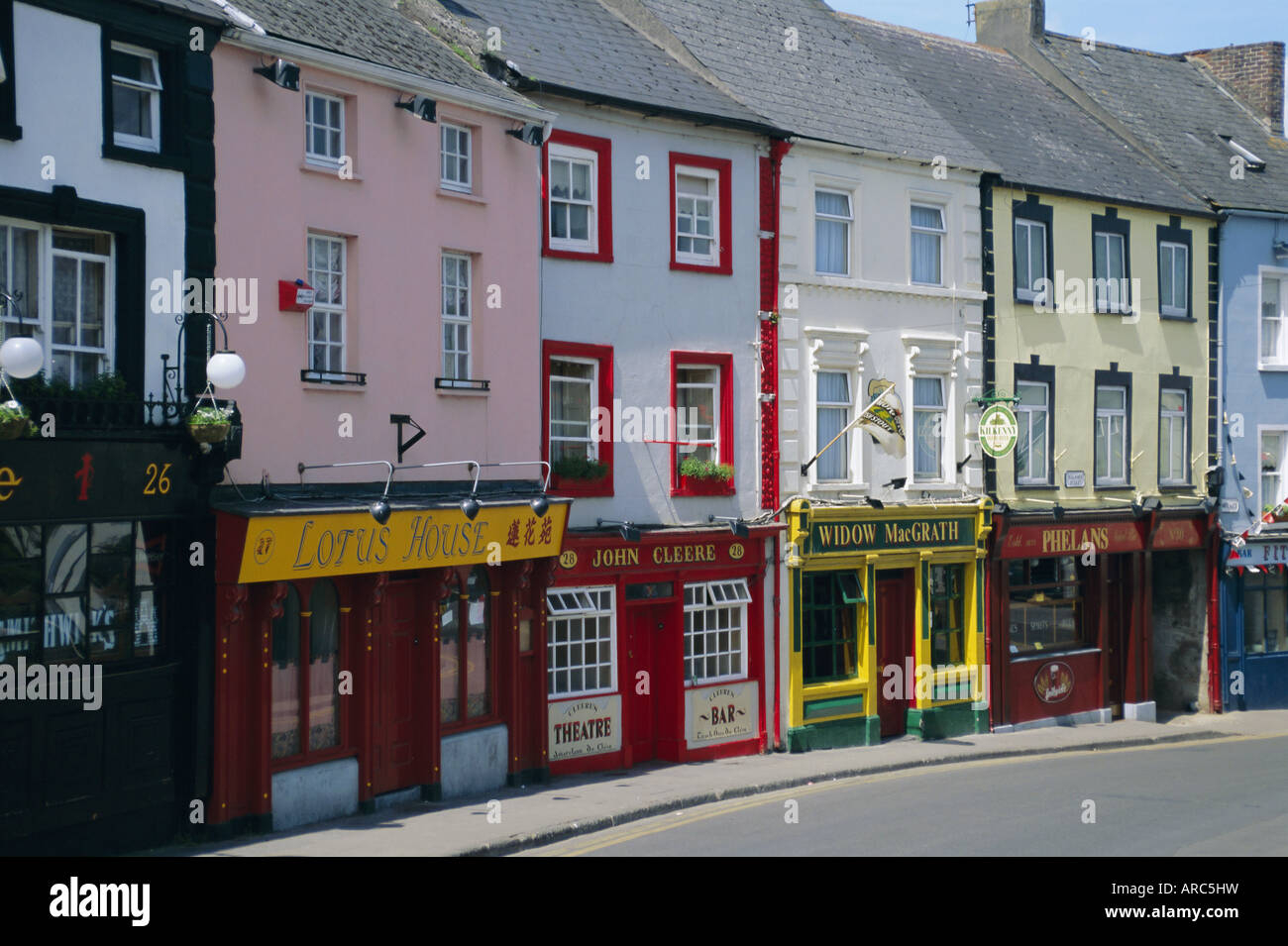 Città di Kilkenny, nella Contea di Kilkenny, Leinster, Repubblica di Irlanda (Eire), Europa Foto Stock