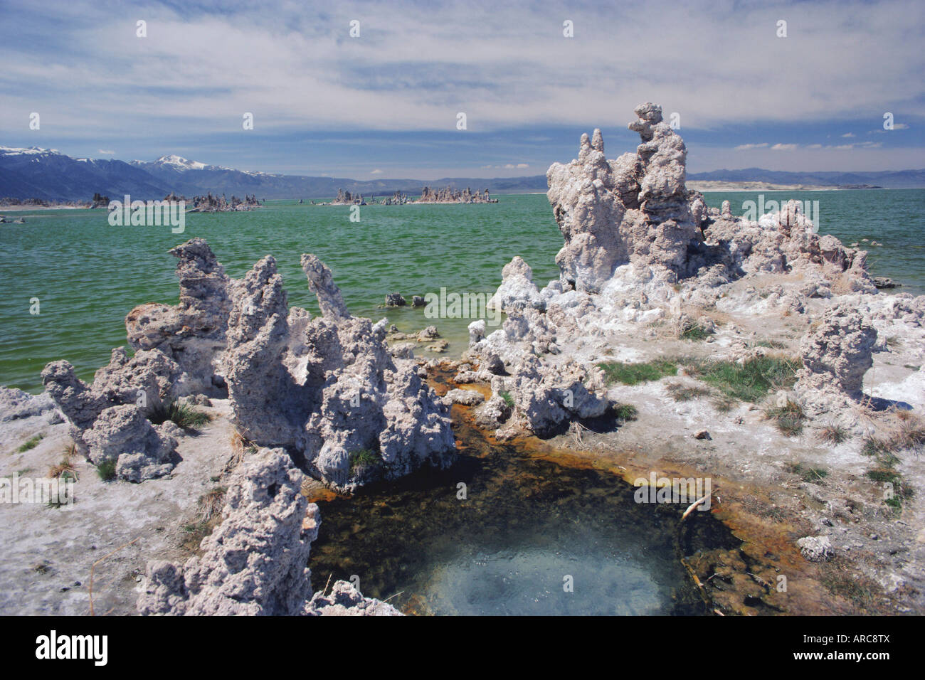 Lago mono, California, USA, America del Nord Foto Stock