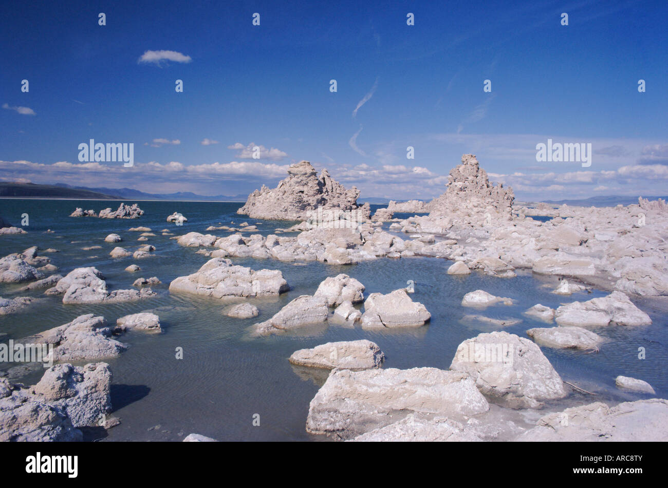 Lago mono, California, USA, America del Nord Foto Stock