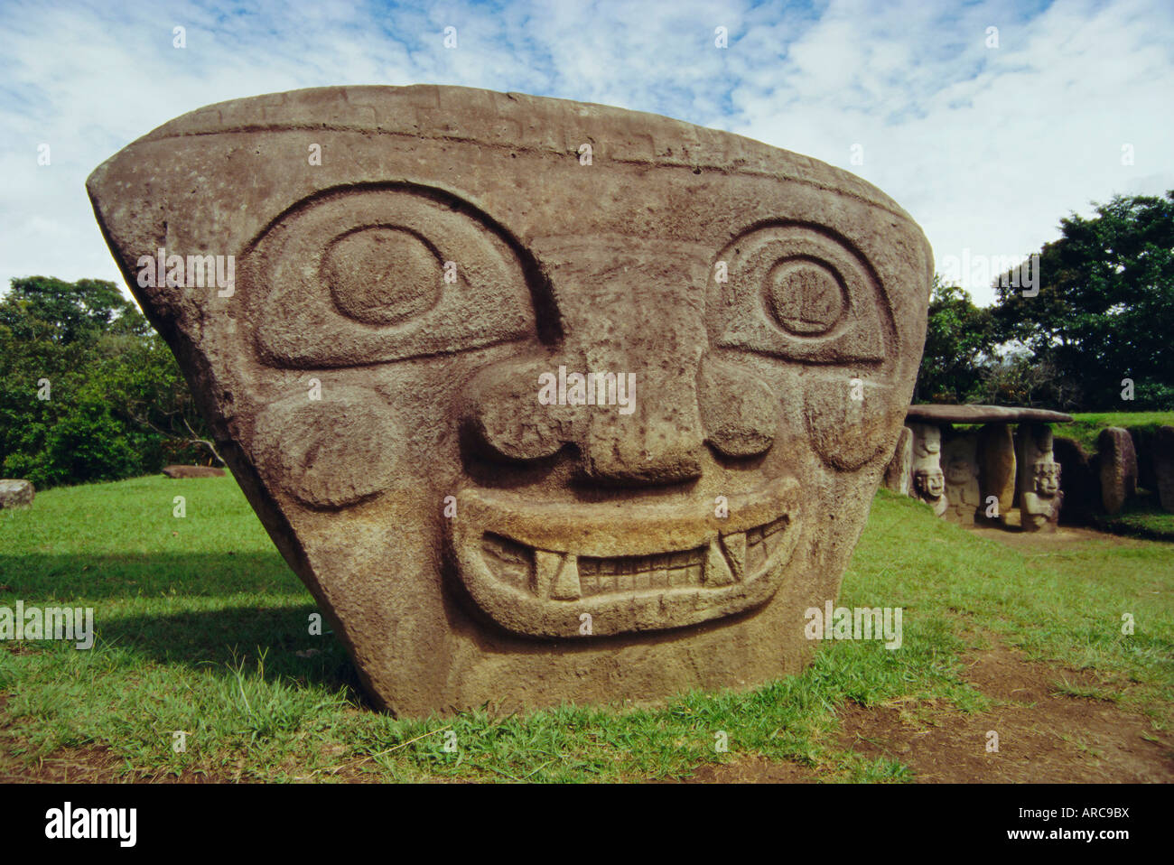 San Agustine parco archeologico, Colombia, Sud America Foto Stock