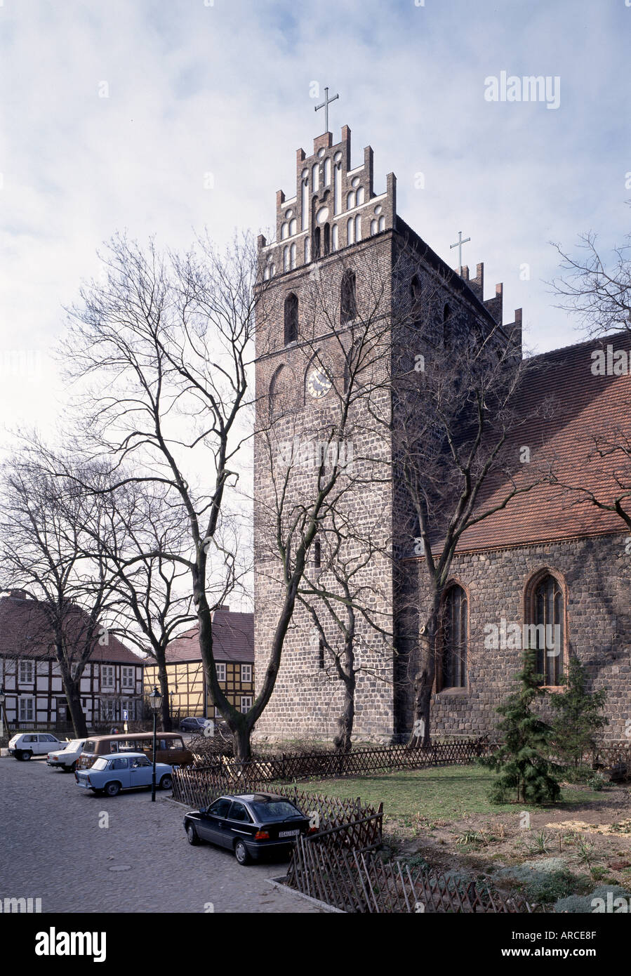Angermünde, Stadtkirche, Foto Stock