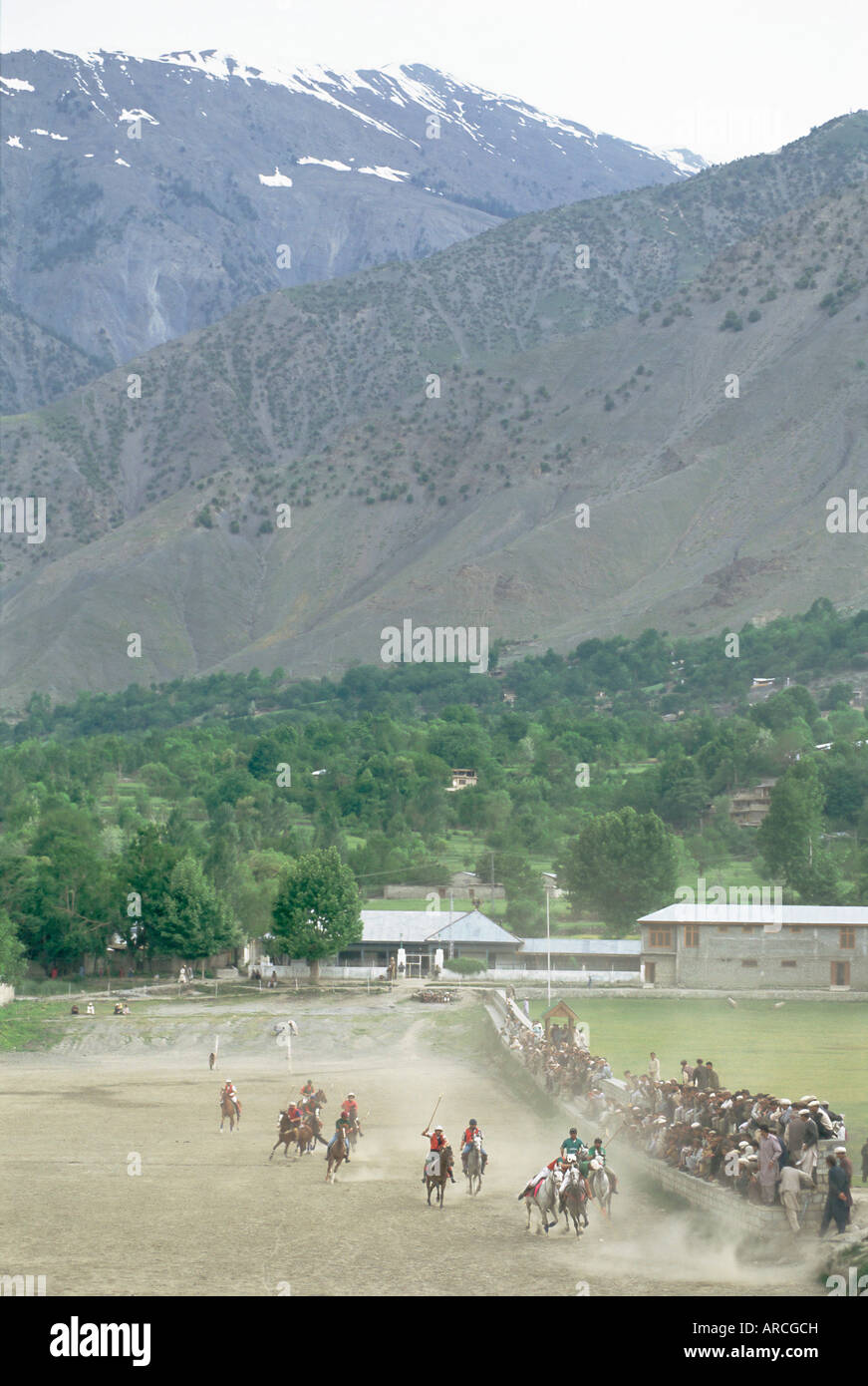 Il luogo di nascita del polo, biglietto, Provincia di Frontiera del Nord Ovest, Pakistan, Asia Foto Stock