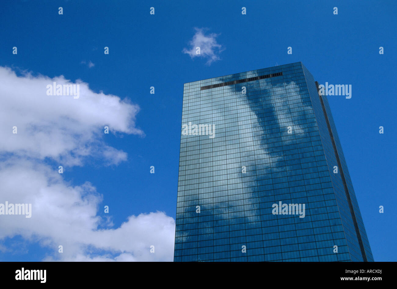 John Hancock Tower, Boston, Massachusetts, New England, USA, America del Nord Foto Stock