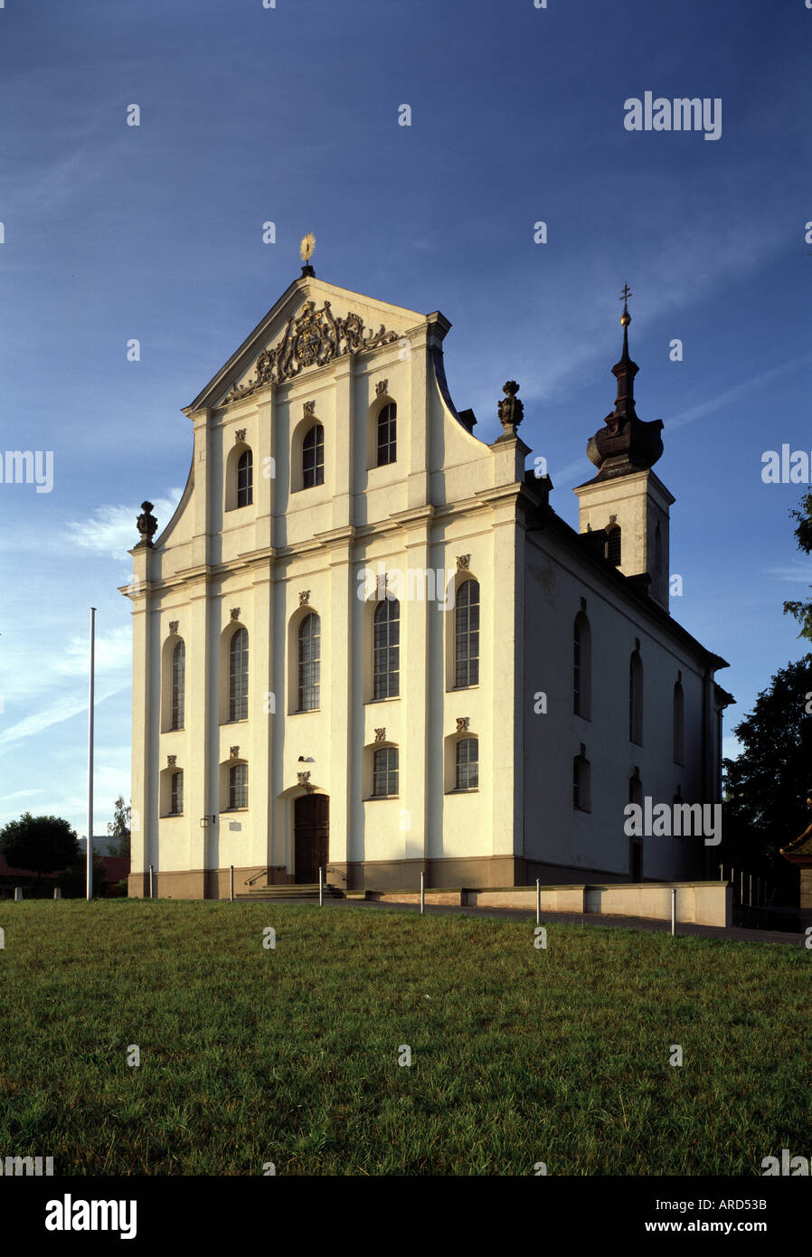 Limbach, Wallfahrtskirche Maria Limbach, Blick von Norden Foto Stock