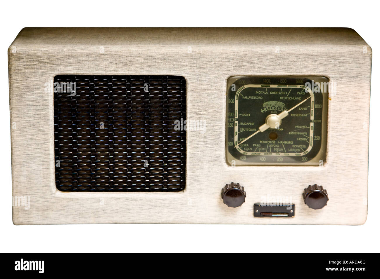 Vecchia radio Foto Stock