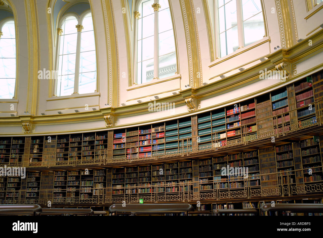 Round Sala Il Round sala lettura al British Museum Bloomsbury a Londra Foto stock ...