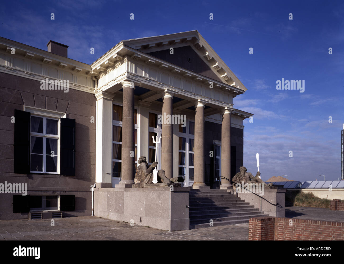 Scheveningen, Museo Beelden aan Zee, Klassizistischer Pavillon Foto Stock