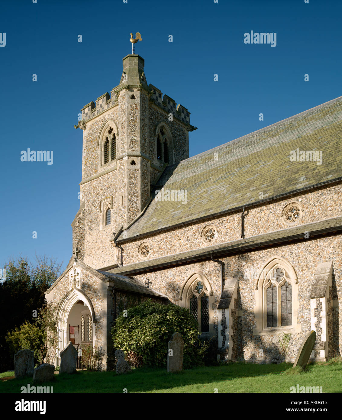 Arkesden Santa Maria Vergine Chiesa in Eassex, Inghilterra Foto Stock