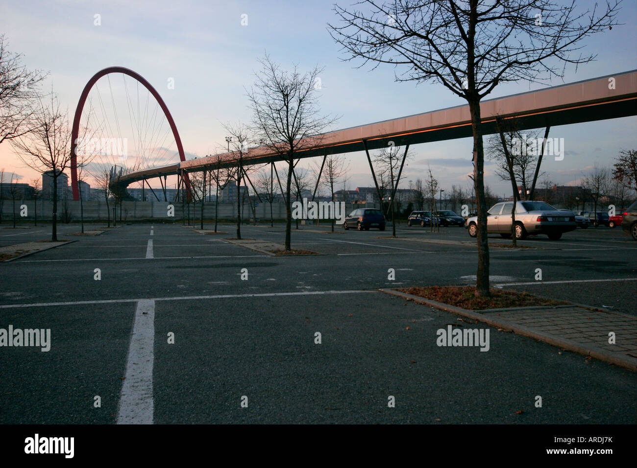 Arco del Lingotto di Torino. Italia Foto Stock