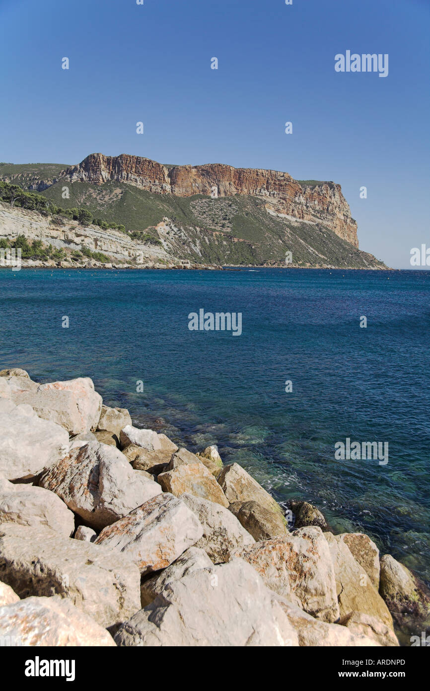 Fotografia di stock di Cap Canaille Cassis Provenza Francia Foto Stock
