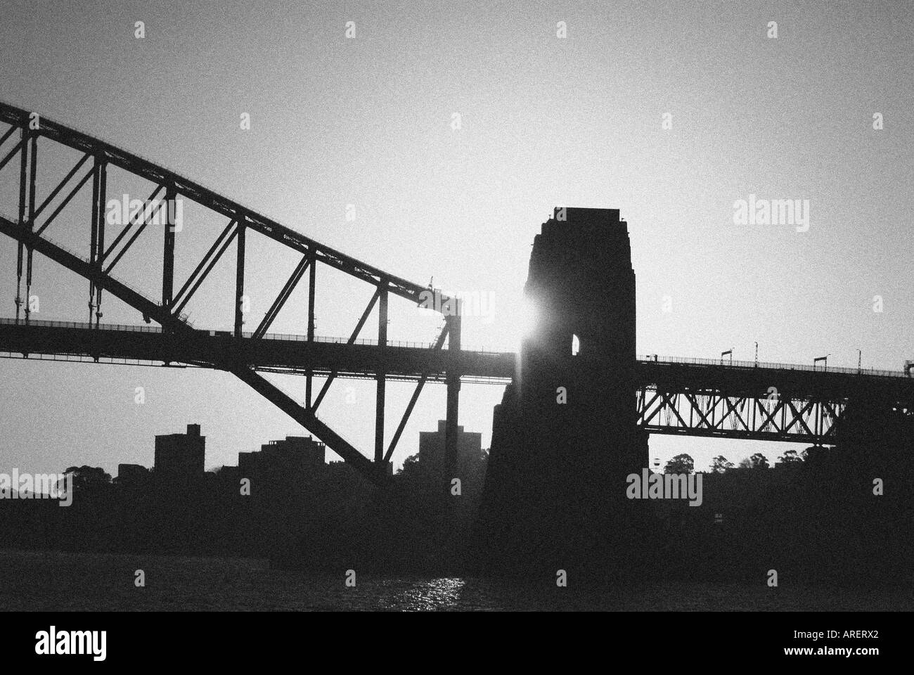 Il Ponte del Porto di Sydney Foto Stock