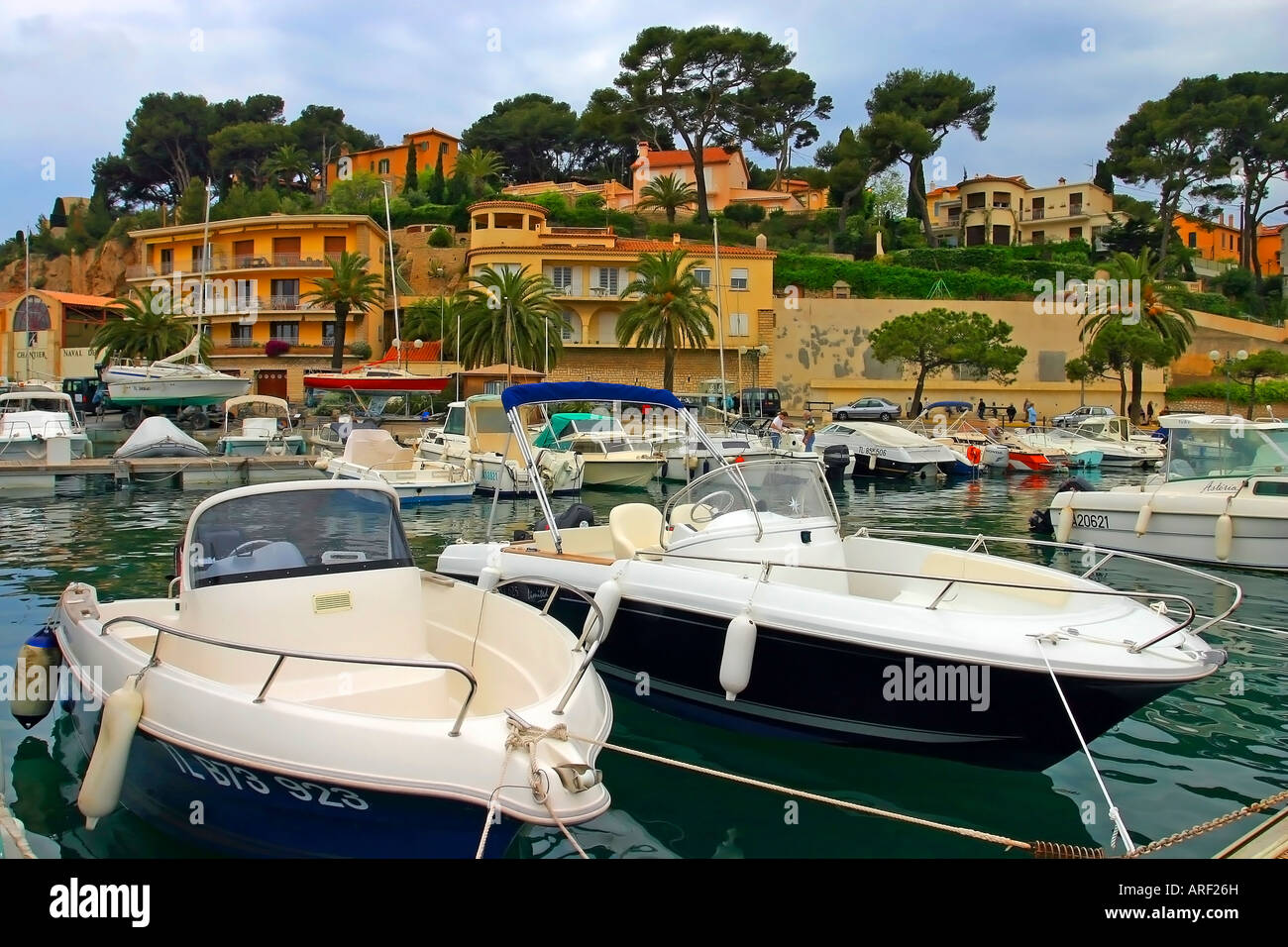 Sanar Sur Mer bay Foto Stock