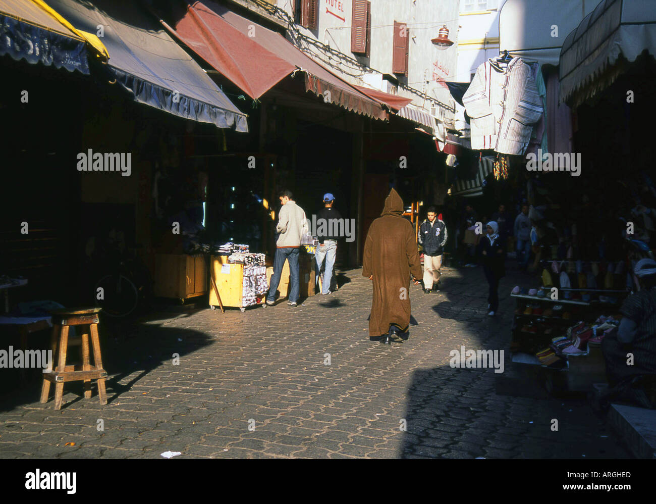 La vecchia Medina Dar-el-Baida maggiore Casablanca regione Western Marocco Maghrebian del Maghreb arabo berbero arabo marocchino Africa del Nord Foto Stock