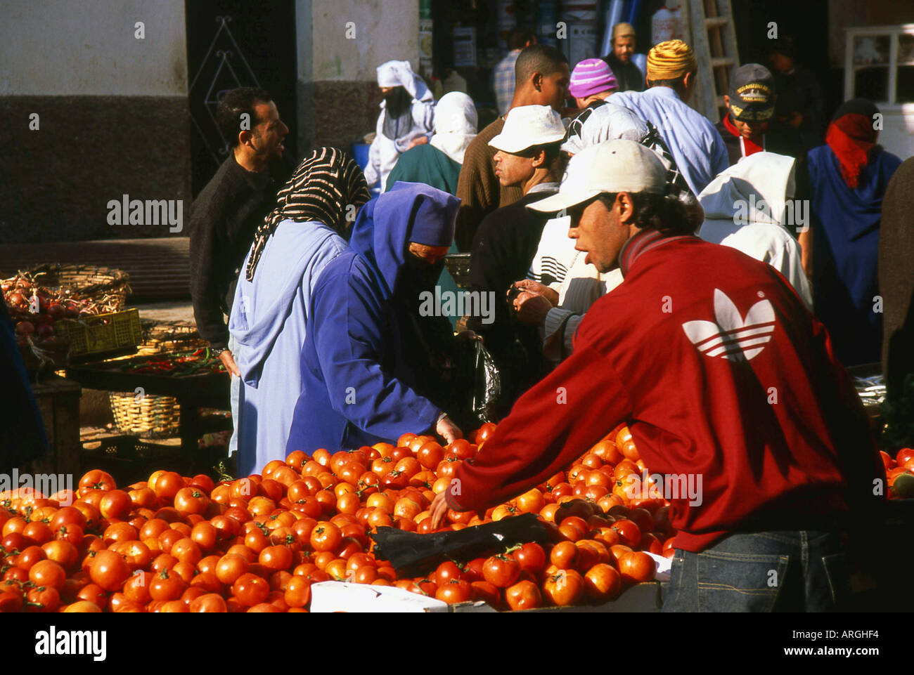 La vecchia Medina Dar-el-Baida maggiore Casablanca regione Western Marocco Maghrebian del Maghreb arabo berbero arabo marocchino Africa del Nord Foto Stock