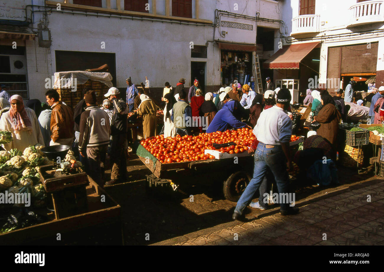 La vecchia Medina Dar-el-Baida maggiore Casablanca regione Western Marocco Maghrebian del Maghreb arabo berbero arabo marocchino Africa del Nord Foto Stock