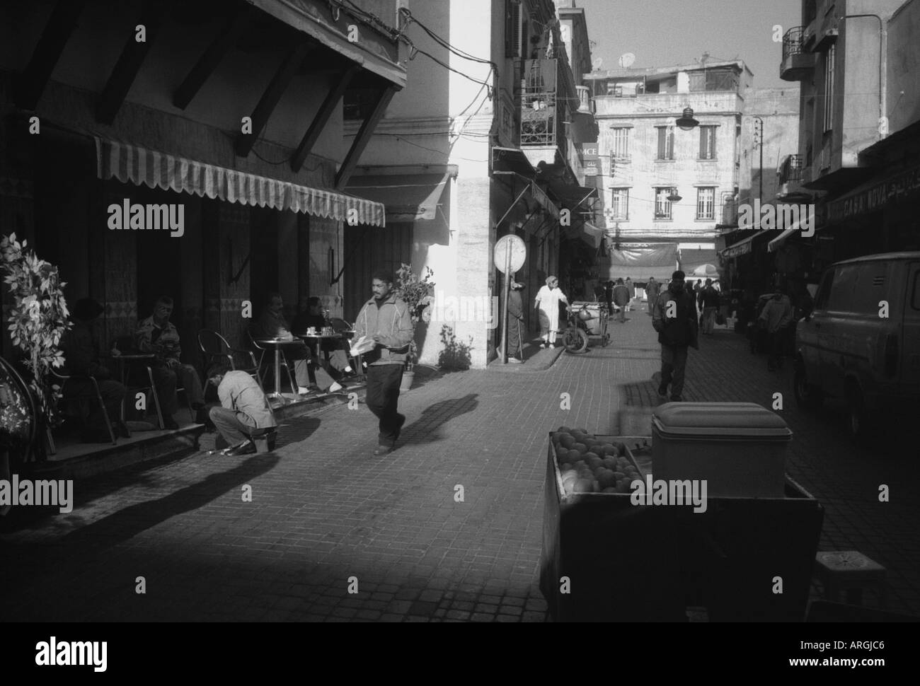 La vecchia Medina Dar-el-Baida maggiore Casablanca regione Western Marocco Maghrebian del Maghreb arabo berbero arabo marocchino Africa del Nord Foto Stock