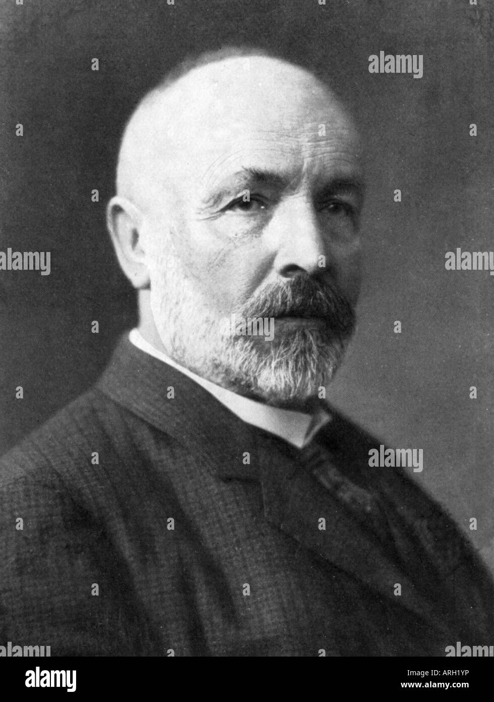 Cantor, Georg, 3.3.1845 - 6.1.1918, scienziato tedesco (Matematico), ritratto, circa 1910, Foto Stock