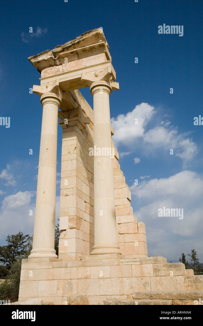 Il santuario di Apollo Hylates Pafos Cipro Foto Stock
