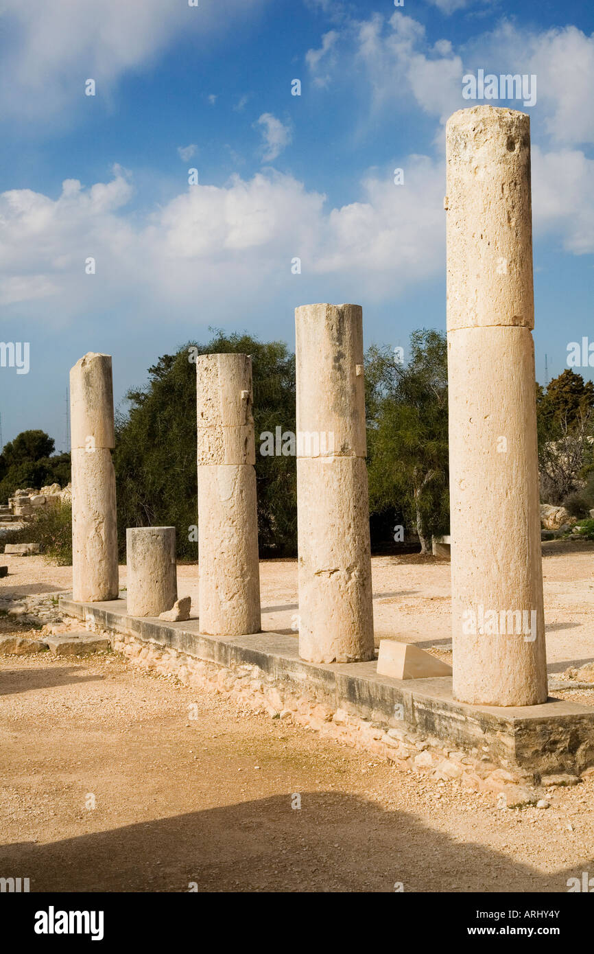 Il santuario di Apollo Hylates Pafos Cipro Foto Stock