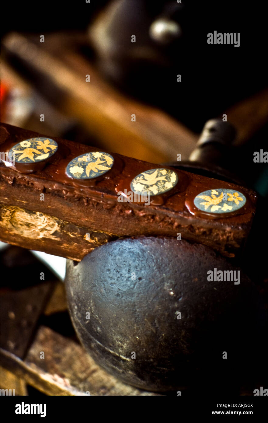 Toledo Spagna damascene rig. Foto Stock