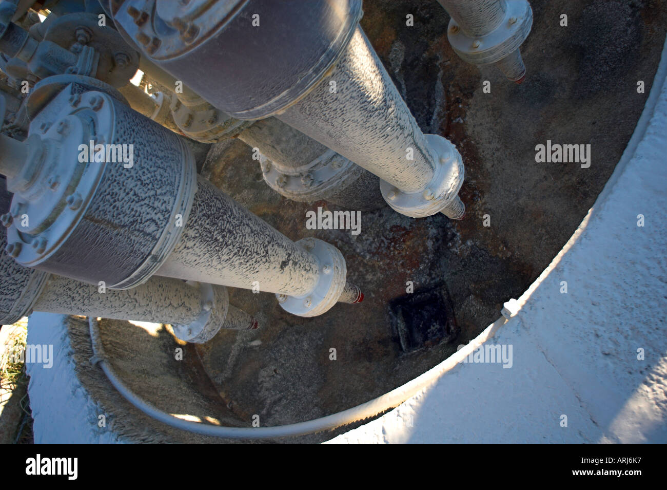 China clay industria mineraria Cornwall Regno Unito Foto Stock