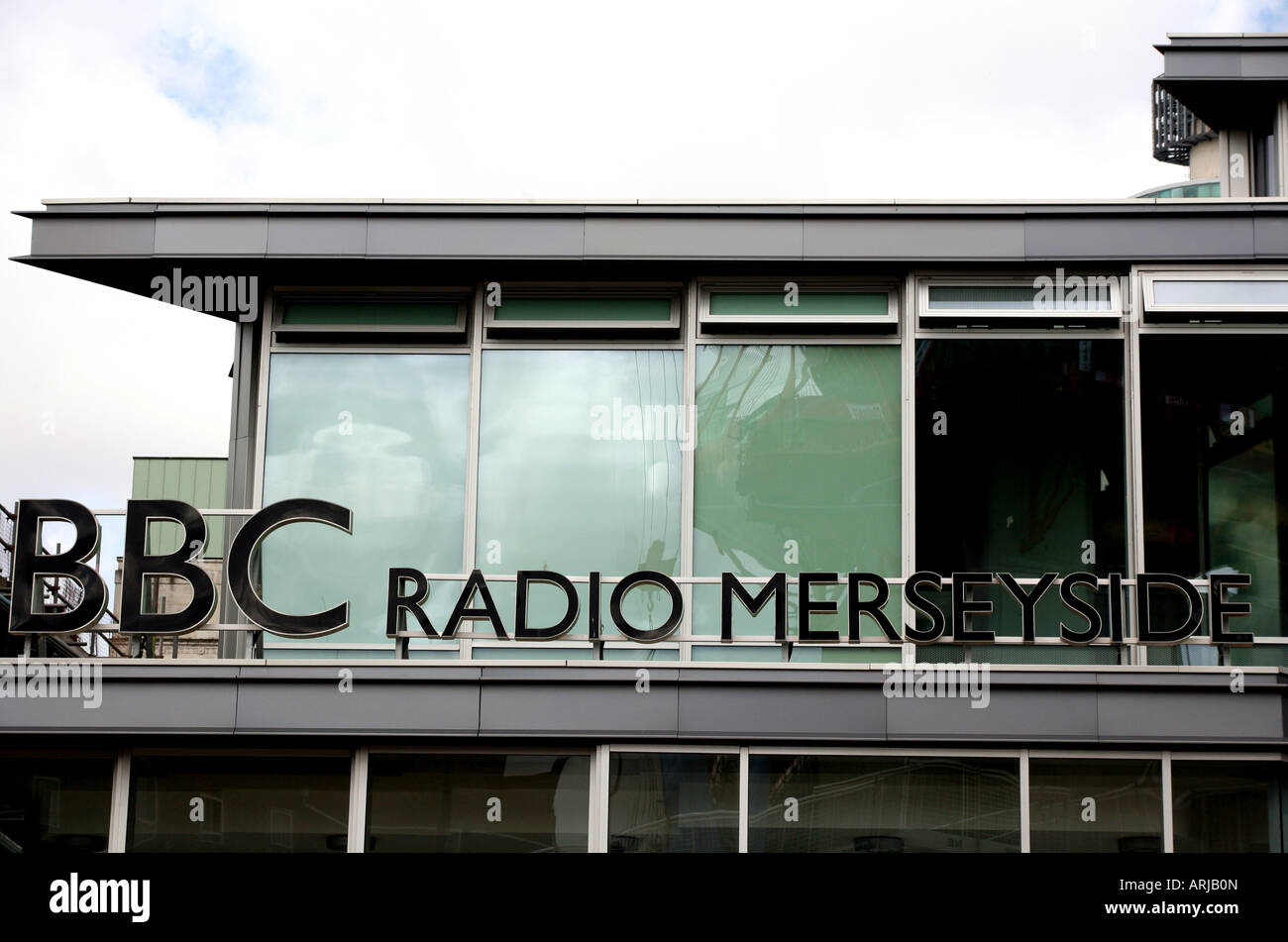 BBC Radio Merseyside edificio nel centro di Liverpool Foto Stock