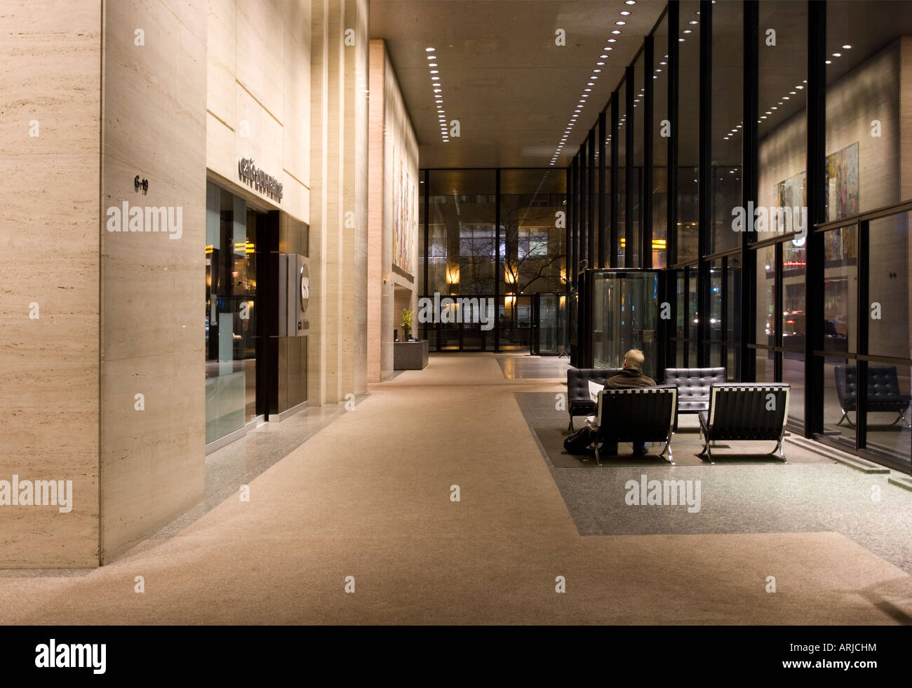 Toronto Dominion Bank Lobby Tower - Toronto - Canada Foto Stock