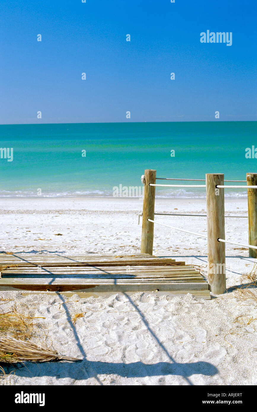 Bradenton Beach, Anna Maria Island, Florida, Stati Uniti d'America Foto Stock
