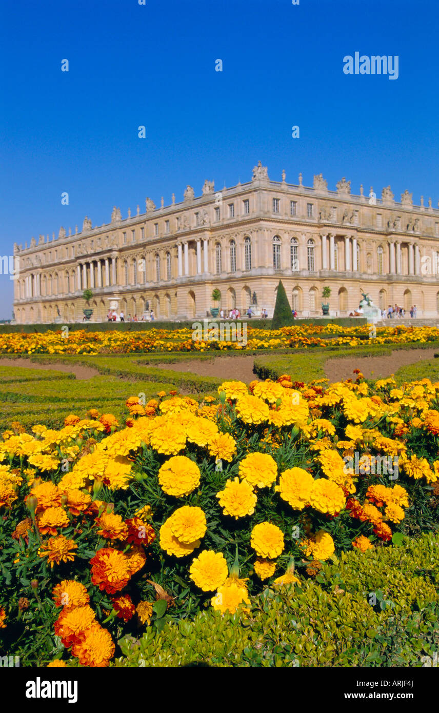 Chateau de Versailles, Ile de France, Francia, Europa Foto Stock