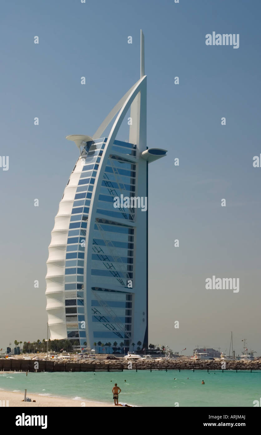 Burj Al Arab Hotel Dubai Emirati Arabi Uniti Foto Stock