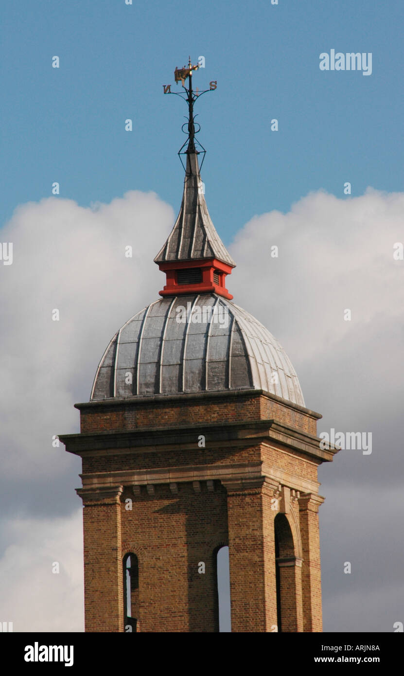 Torre in mattoni a Cannon Street Station Foto Stock