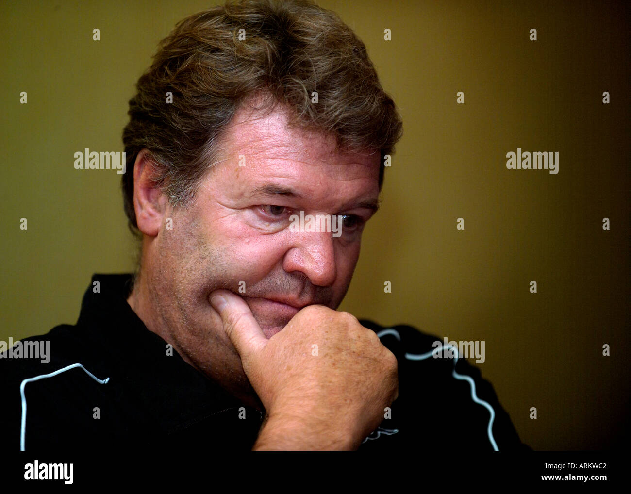 John Benjamin Toshack OBE (nato il 22 marzo 1949) è un Welsh football manager e ex giocatore. Foto Stock John Benjamin Toshack OBE (nato il 22 marzo 1949) è un Welsh football manager e ex giocatore. Foto Stock